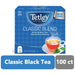 TETLEY CLASSIC BLEND RICH BLACK TEA 8 OZ- Rich black tea blend for a strong and hearty cup.