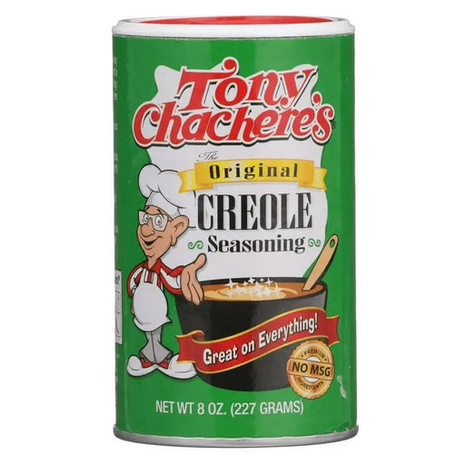 TONY CHACHERE'S SEASONING, CAJUN 8 OZ- Bold Cajun seasoning for an authentic Louisiana flavor.