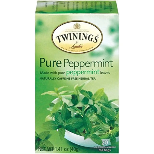 TWININGS PURE PEPPERMINT 1.41 OZ