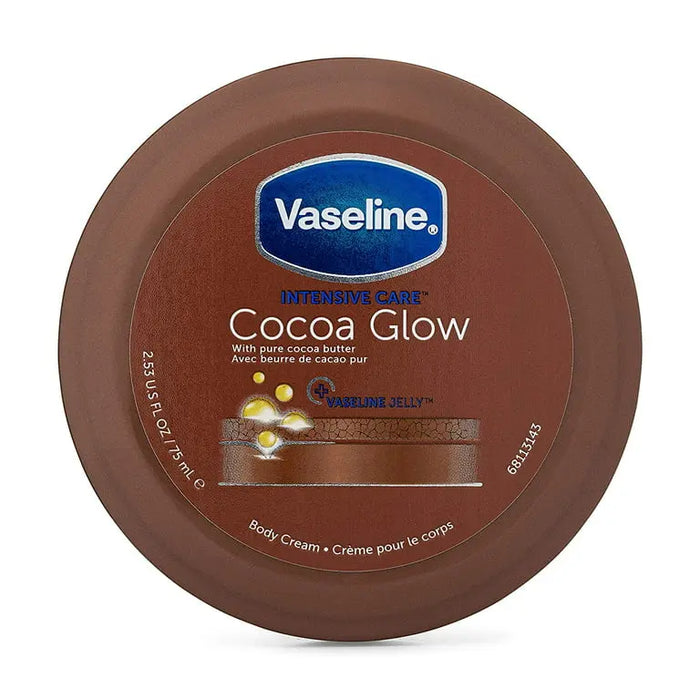 VASELINE COCOA GLOW 2.53 FL- A luxurious lotion that hydrates the skin, leaving a radiant cocoa glow.