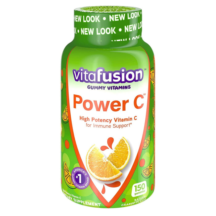 VITAFUSION POWER C 150GUMMIES- Delivering a powerful dose of vitamin C in gummy form.