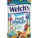 WELCH'S FRUIT SNACK- Nutritious fruit snacks in fun shapes, packed with berry flavors.