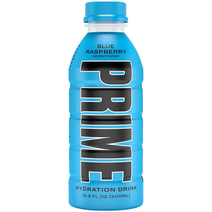 PRIME BLUE RASPBERRY- Energizing blue raspberry flavored hydration drink.