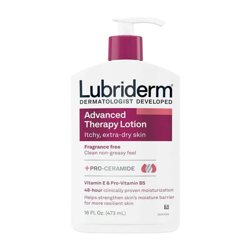 LUBRIDERM ADVANCED THERAPY 16 FL- Advanced therapy lotion for superior hydration and repair.