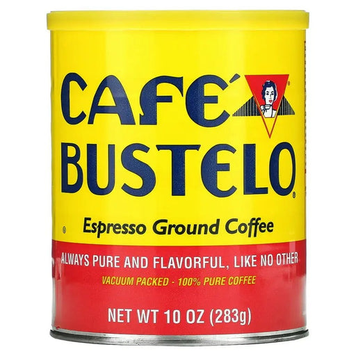 CAFE BUSTELO 10 OZ- Bold and rich espresso-style coffee for an intense flavor.