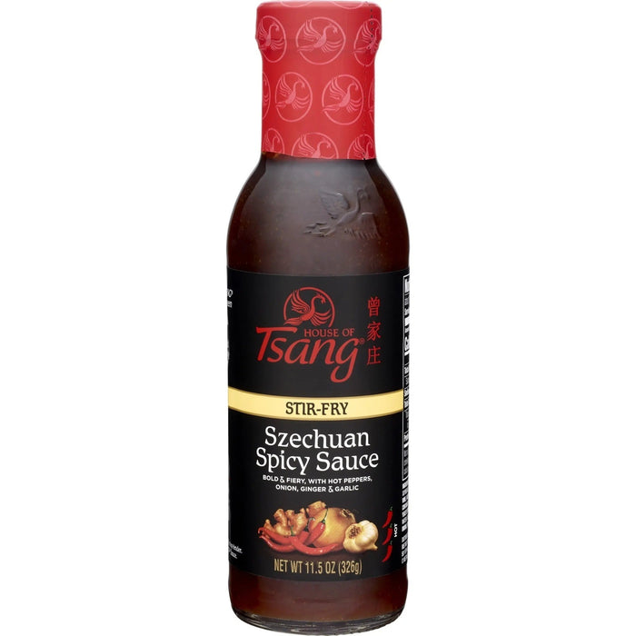 TSANG  SPICY SAUCE- Spicy Szechuan sauce for adding heat to dishes.