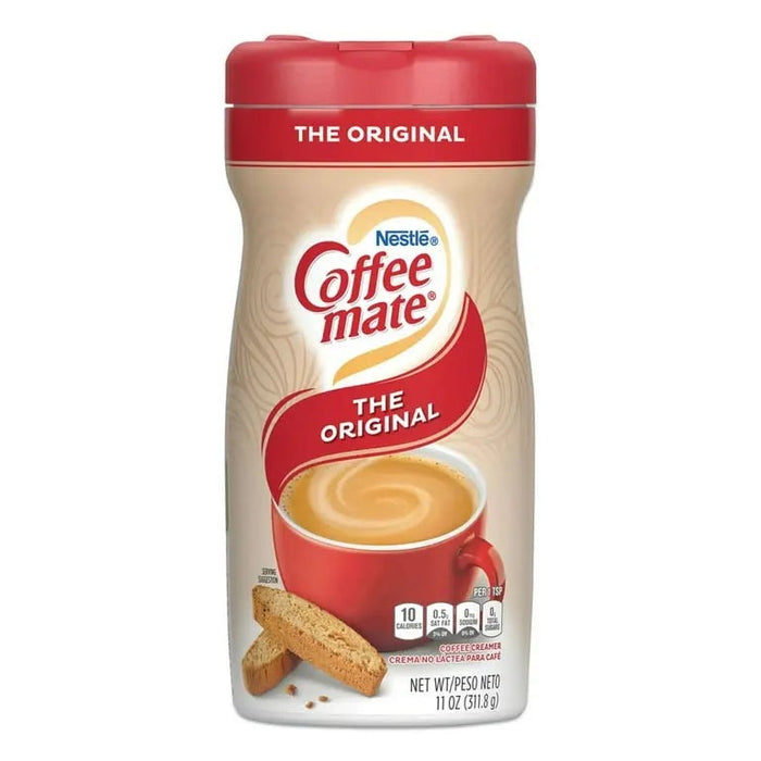 NESTLE COFFEE MATE 11 OZ- A smaller size coffee creamer for adding a smooth and creamy taste.