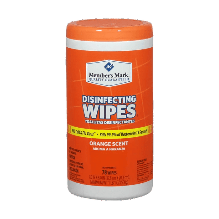 MEMBER'S MARK DISINFECTING WIPES ORANGE SCENT