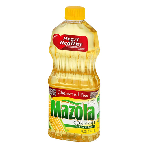 MAZOLA CORN PLUS CHOLESTEROL FREE 40 FL- Products designed without cholesterol for a heart-healthy diet.