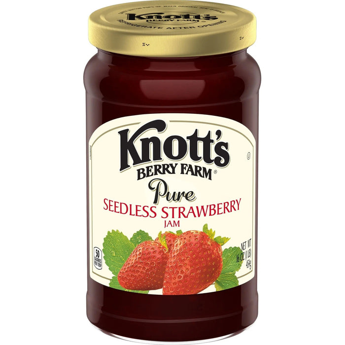 KNOTT'S STRAWBERRY - Strawberries and cookie deliciousness in a snackable form.